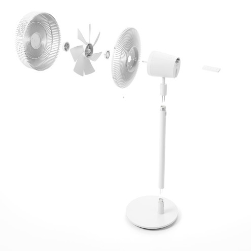 Ventilateur FINN – Silencieux, Oscillant & Économe en énergie