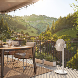 FINN Mobile Fan – Cordless, Silent & Portable | Stadler Form