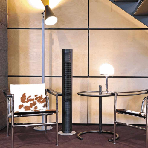 Ventilateur colonne PETER noir | Élégance & efficacité | Stadler Form