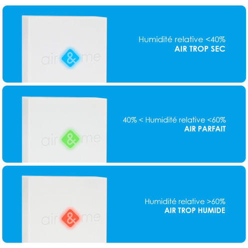 Thermometer & hygrometer DOURDOU | air&me