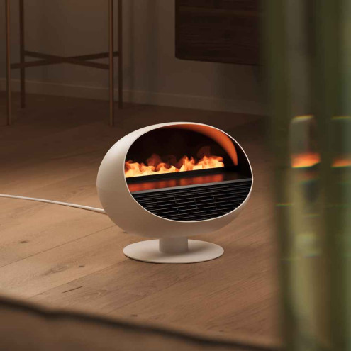 ERIK 3-in-1 Fan Heater, Aroma Diffuser & Electric Fireplace