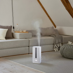 Oliver White ultrasonic air humidifier – Hygiene & comfort | Stadler Form