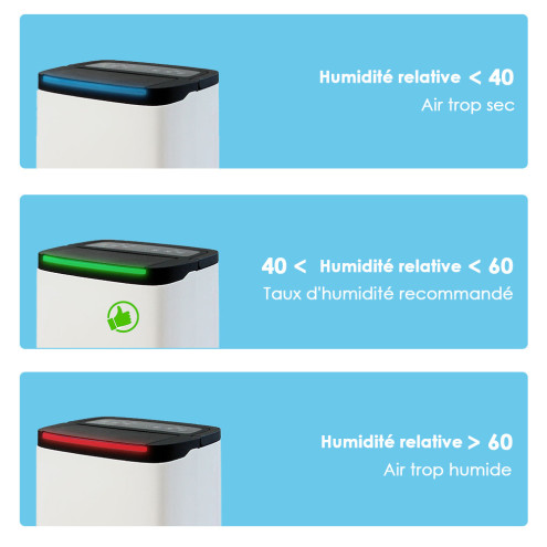 Connected dehumidifier ROHAN with lift pump | air&me