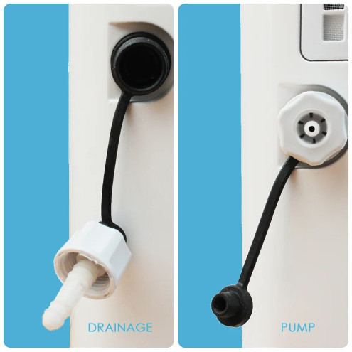 Connected dehumidifier ROHAN with lift pump | air&me