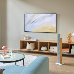 NICK Bamboo White Tower Fan Silent | Stadler Form