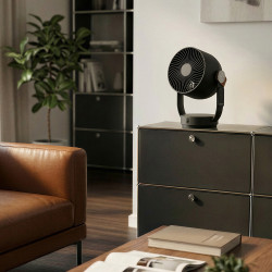 LEO Black – Silent and Powerful Oscillating Fan for Fresh Air| Stadler Form