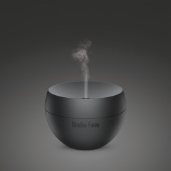 JASMINE Mobile Black Essential Oil Diffuser | Stadler Form