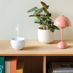 Diffuseur huiles essentielles sans fil JASMINE Mobile Blanc Stadler Form