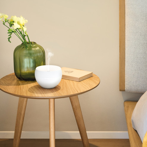 Diffuseur huiles essentielles sans fil JASMINE Mobile Blanc Stadler Form