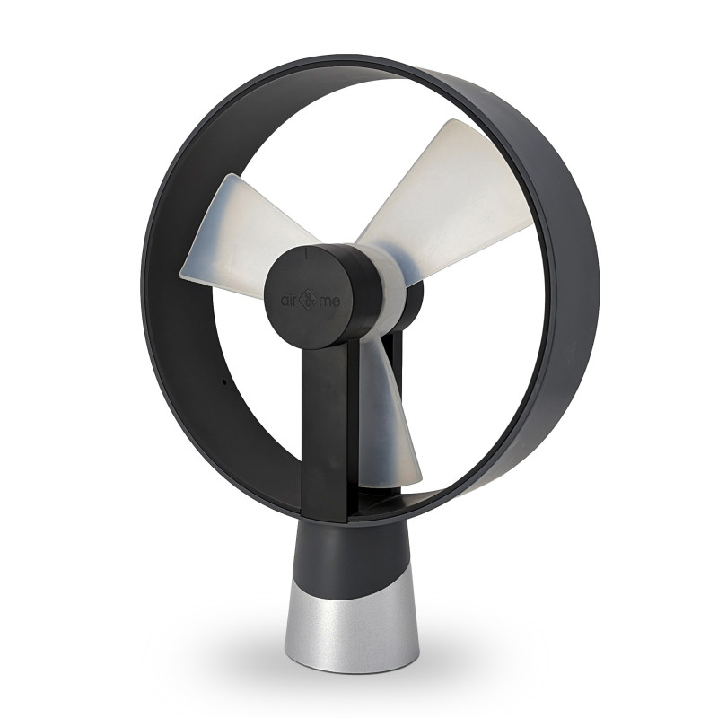 AIRAIN Anthracite table & desk fan | air&me