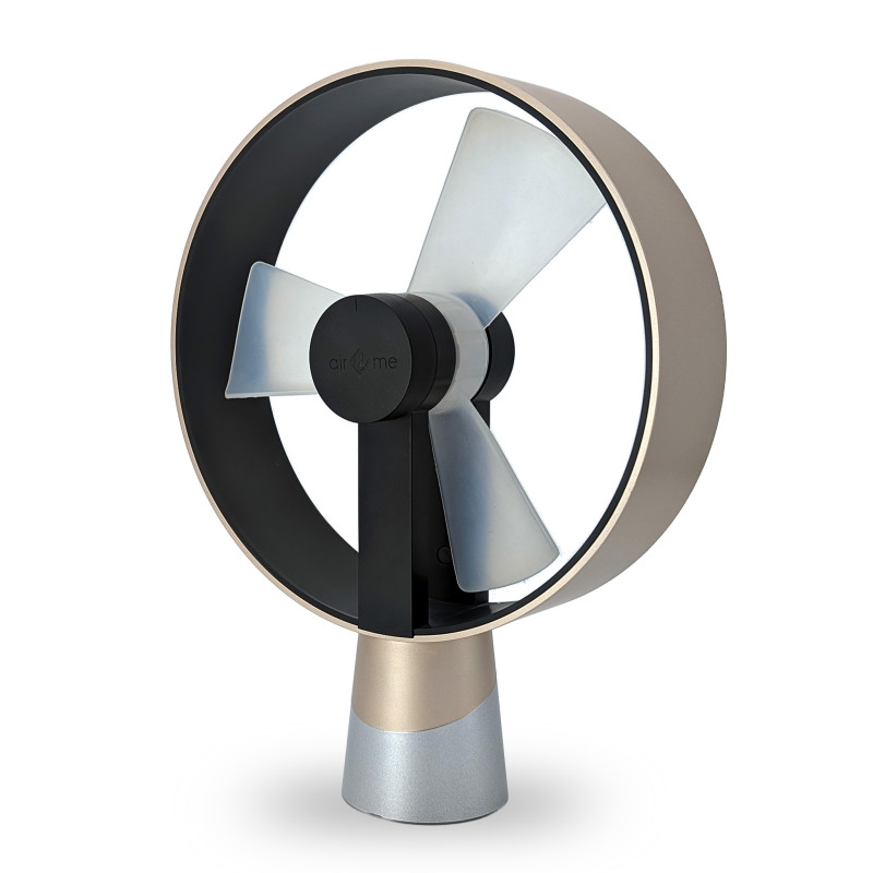 Ventilateur de table & bureau AIRAIN Champagne | air&me