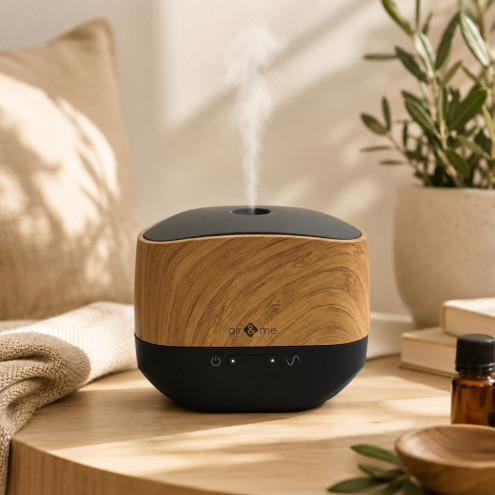 Diffuseur d'huiles essentielles AIROM Bois| air&me