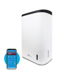 Dehumidifier connected low temperature 0°C EVEL 7L per day - Damaged packaging | air&me