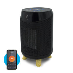 Reversible & connected ceramic heater LISON | air&me