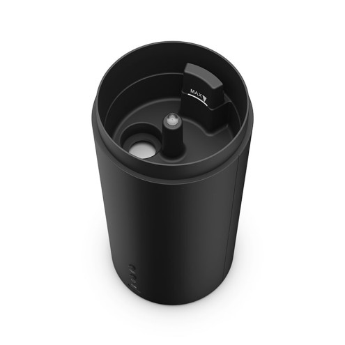 LUCY Black aroma diffuser with flame effect | Stadler Form