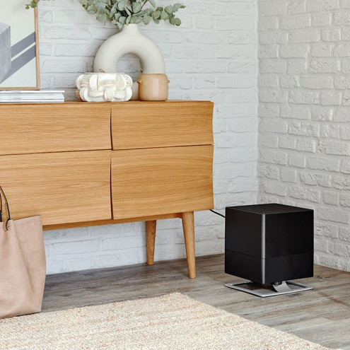 Evaporative humidifier OSKAR Black | Stadler Form