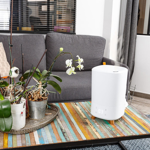 Ultrasonic humidifier SOLNAN White | air&me
