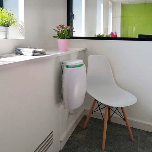 LENDOU wall-mounted & HEPA air purifier for communities & public establishments | air&me