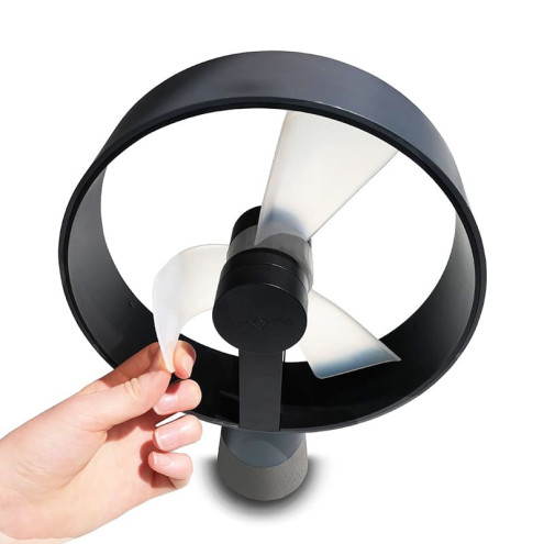 AIRAIN Anthracite table & desk fan | air&me