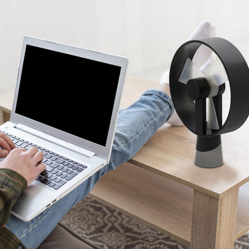 Ventilateur de table & bureau AIRAIN Anthracite | air&me