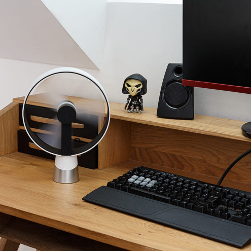 AIRAIN White table & desk fan | air&me