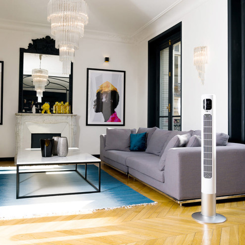 FANTASY White column fan | air&me