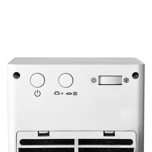 Ceramic heater 2-in-1 ANNA White | Stadler Form