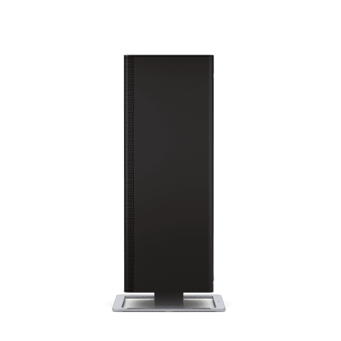 Ceramic heater with thermostat ANNA Big Black | Stadler Form