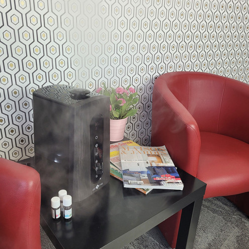 Ultrasonic humidifier connected CLARENCE | air&me