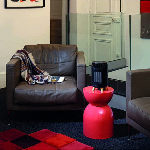 Reversible & connected ceramic heater LISON | air&me