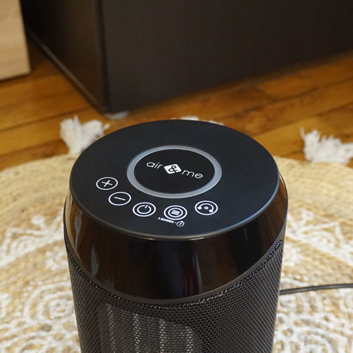 Reversible & connected ceramic heater LISON | air&me