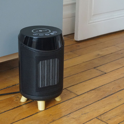 Reversible & connected ceramic heater LISON | air&me