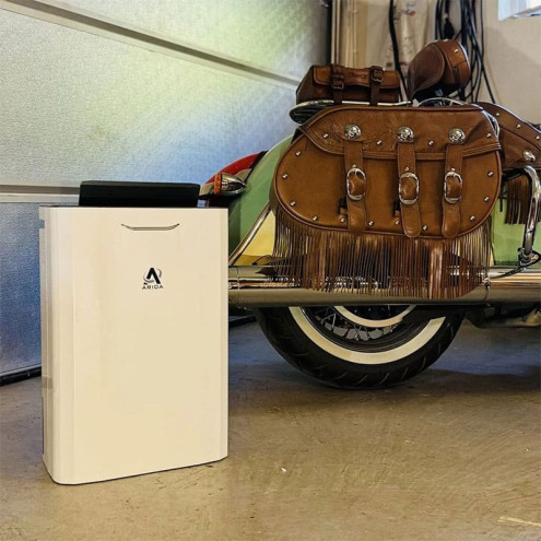 Déshumidificateur et purificateur d'air dessiccant S9 |ARIDA