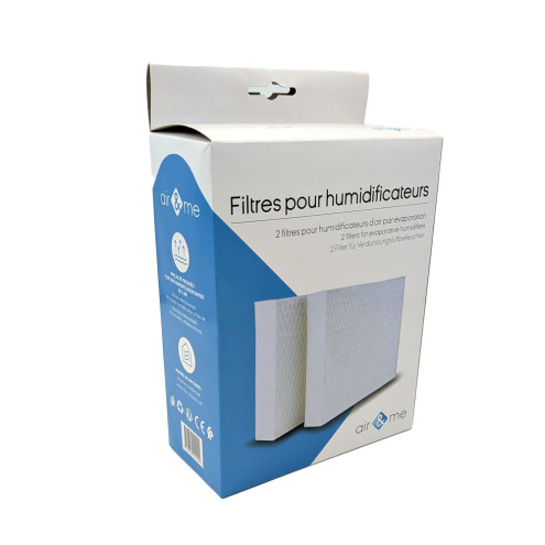 Filtre pour humidificateur par évaporation - 2 pièces | air&me